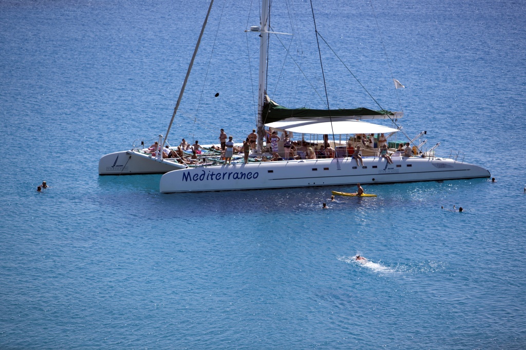 Catamaran Mediterraneo for hire in Cyprus