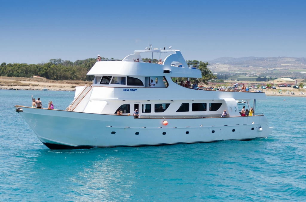 Yacht Sea Star for private charter in Paphos